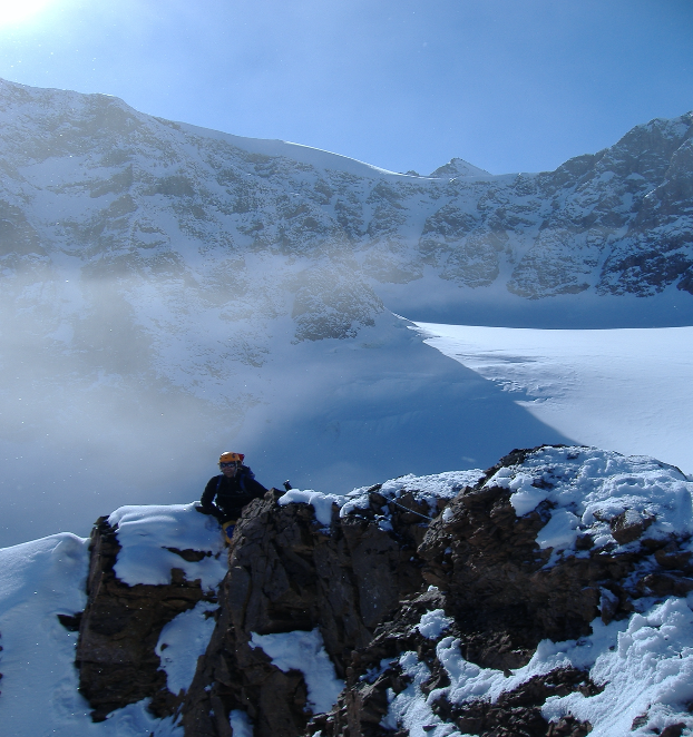 BASCD Glacier from the summit of Mollytinde