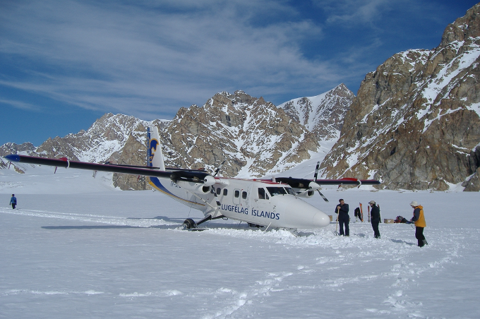 Arrival in Greenland